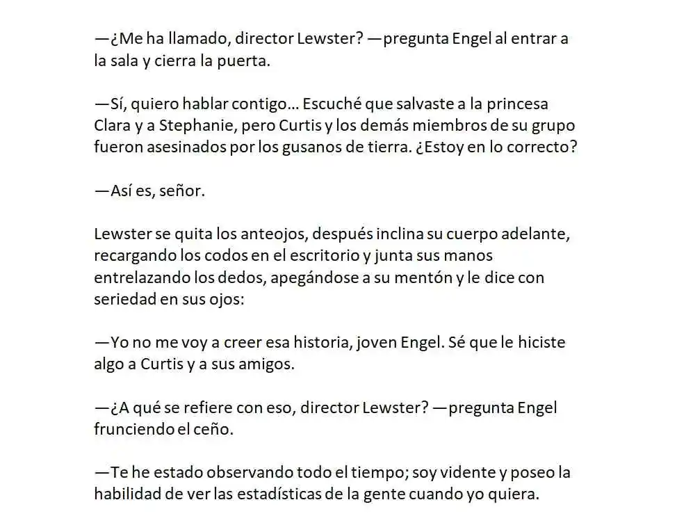 Engel, El Jugador Con Poderes Ilimitados. (Novela) - Capítulo 11 - Página 9 - LectorTMOo