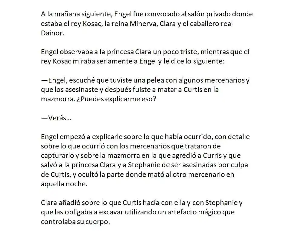 Engel, El Jugador Con Poderes Ilimitados. (Novela) - Capítulo 12 - Página 6 - LectorTMOo