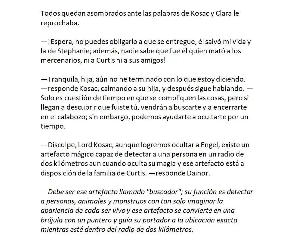 Engel, El Jugador Con Poderes Ilimitados. (Novela) - Capítulo 12 - Página 8 - LectorTMOo