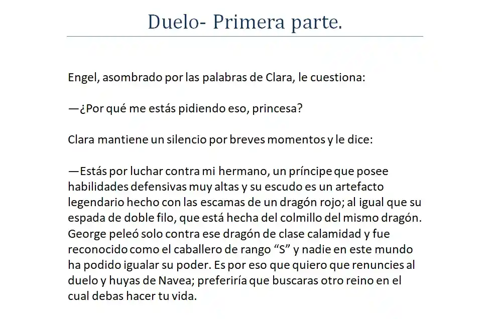 Engel, El Jugador Con Poderes Ilimitados. (Novela) - Capítulo 3 - Página 1 - LectorTMOo