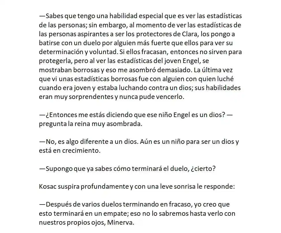 Engel, El Jugador Con Poderes Ilimitados. (Novela) - Capítulo 3 - Página 4 - LectorTMOo