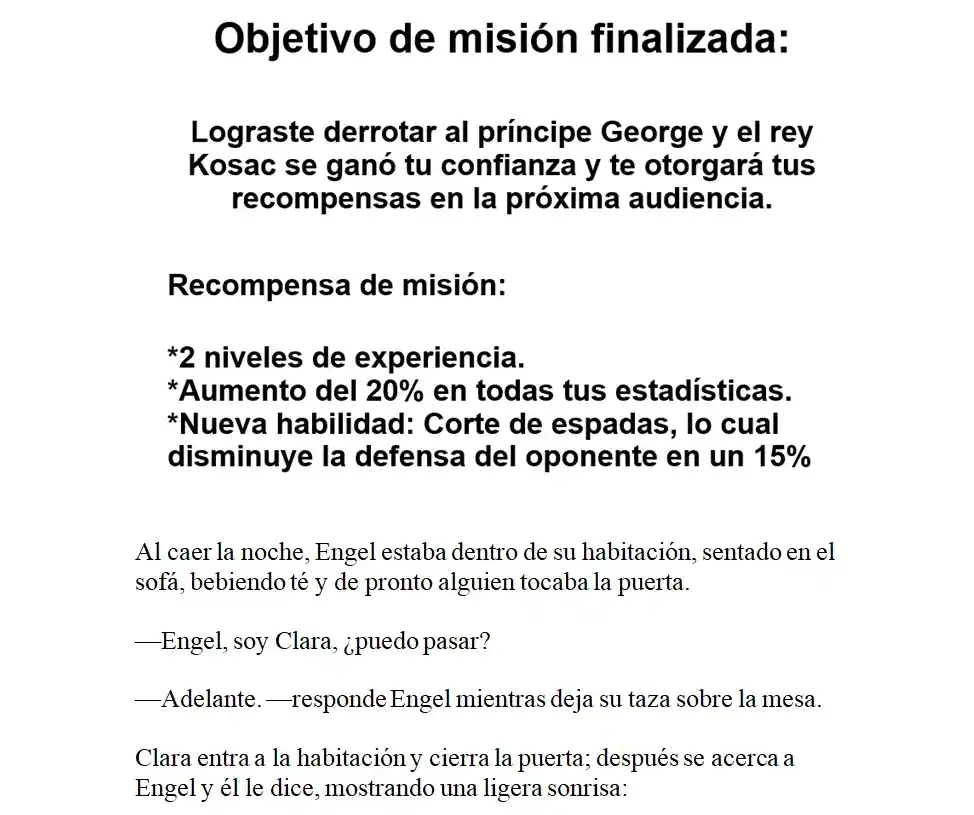 Engel, El Jugador Con Poderes Ilimitados. (Novela) - Capítulo 4 - Página 8 - LectorTMOo