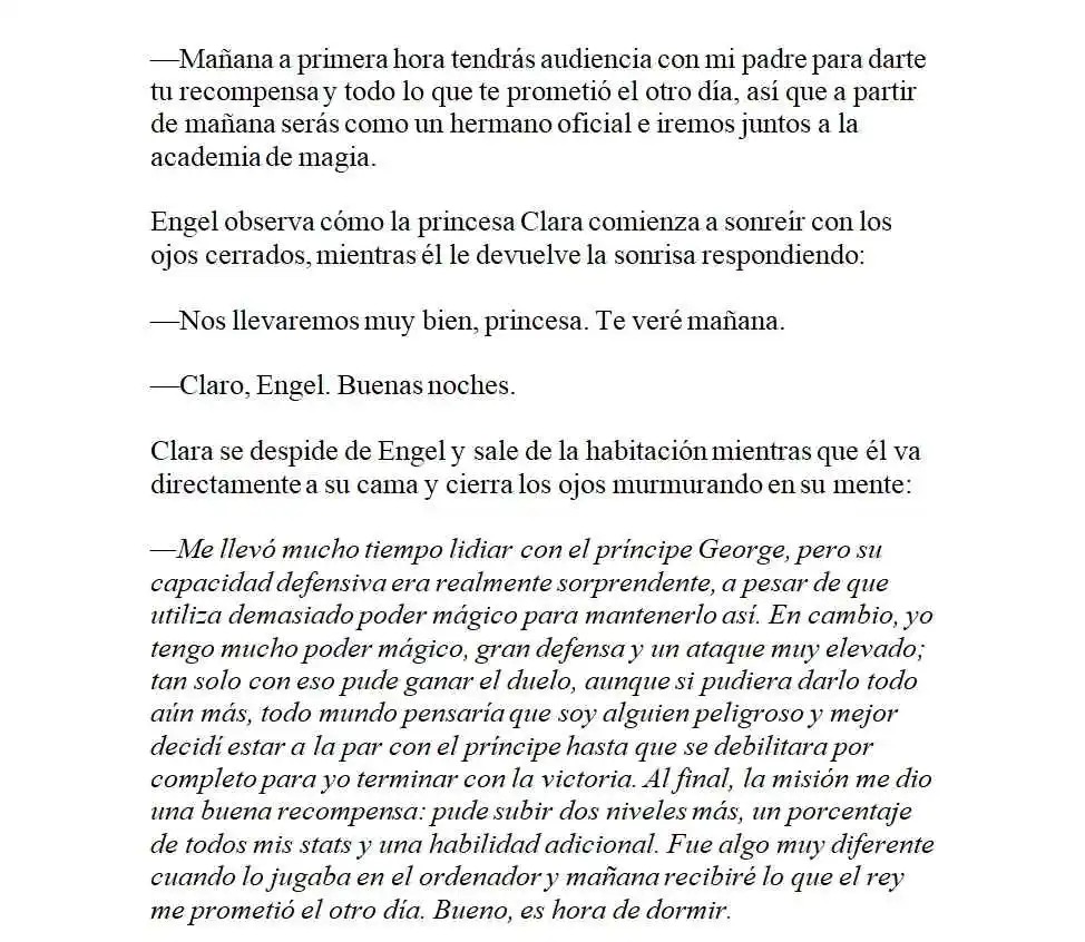Engel, El Jugador Con Poderes Ilimitados. (Novela) - Capítulo 4 - Página 10 - LectorTMOo
