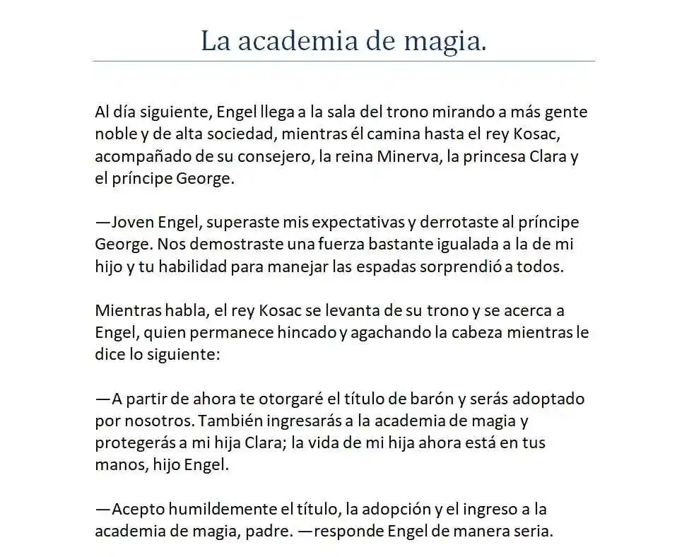 Engel, El Jugador Con Poderes Ilimitados. (Novela) - Capítulo 5 - Página 1 - LectorTMOo