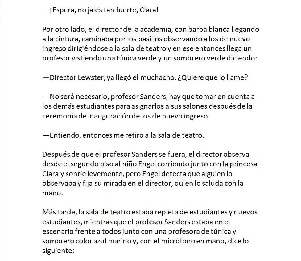 Engel, El Jugador Con Poderes Ilimitados. (Novela) - Capítulo 5 - Página 7 - LectorTMOo
