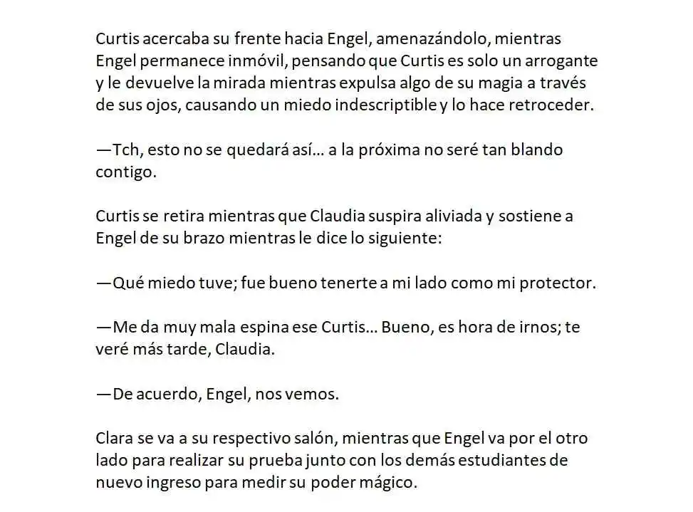 Engel, El Jugador Con Poderes Ilimitados. (Novela) - Capítulo 5 - Página 12 - LectorTMOo