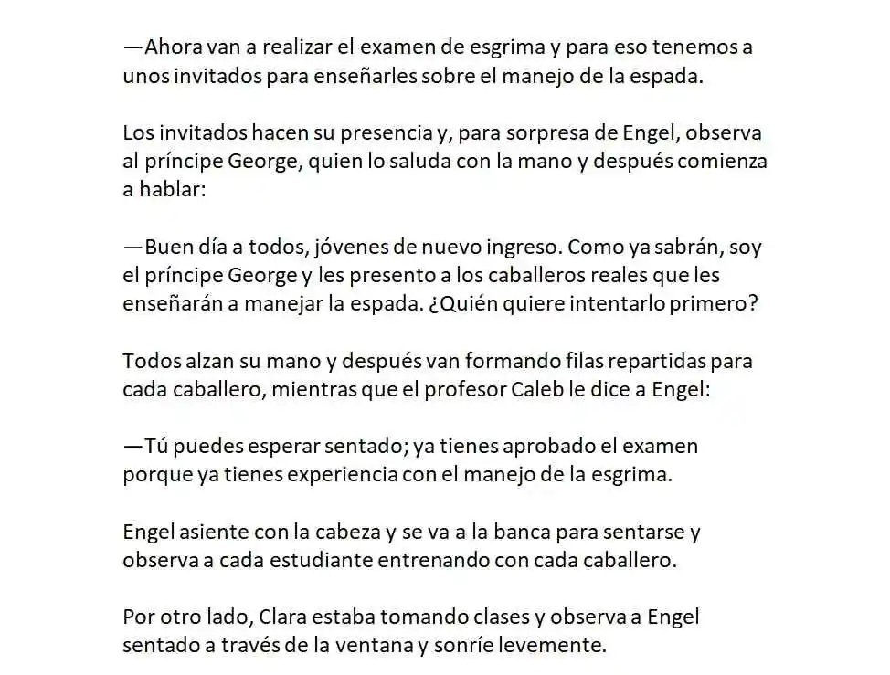 Engel, El Jugador Con Poderes Ilimitados. (Novela) - Capítulo 6 - Página 4 - LectorTMOo