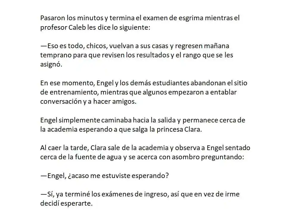 Engel, El Jugador Con Poderes Ilimitados. (Novela) - Capítulo 6 - Página 5 - LectorTMOo