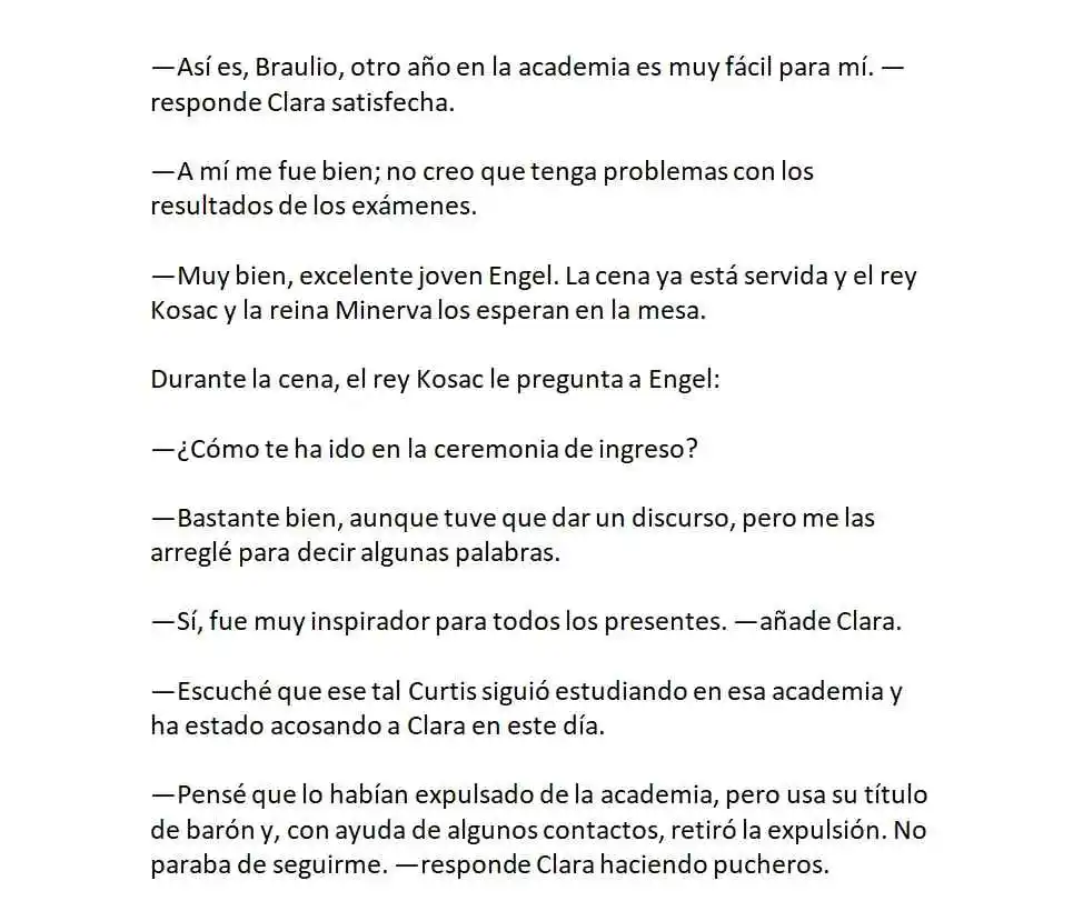 Engel, El Jugador Con Poderes Ilimitados. (Novela) - Capítulo 6 - Página 7 - LectorTMOo