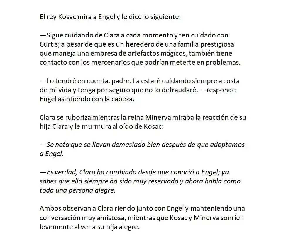 Engel, El Jugador Con Poderes Ilimitados. (Novela) - Capítulo 6 - Página 8 - LectorTMOo