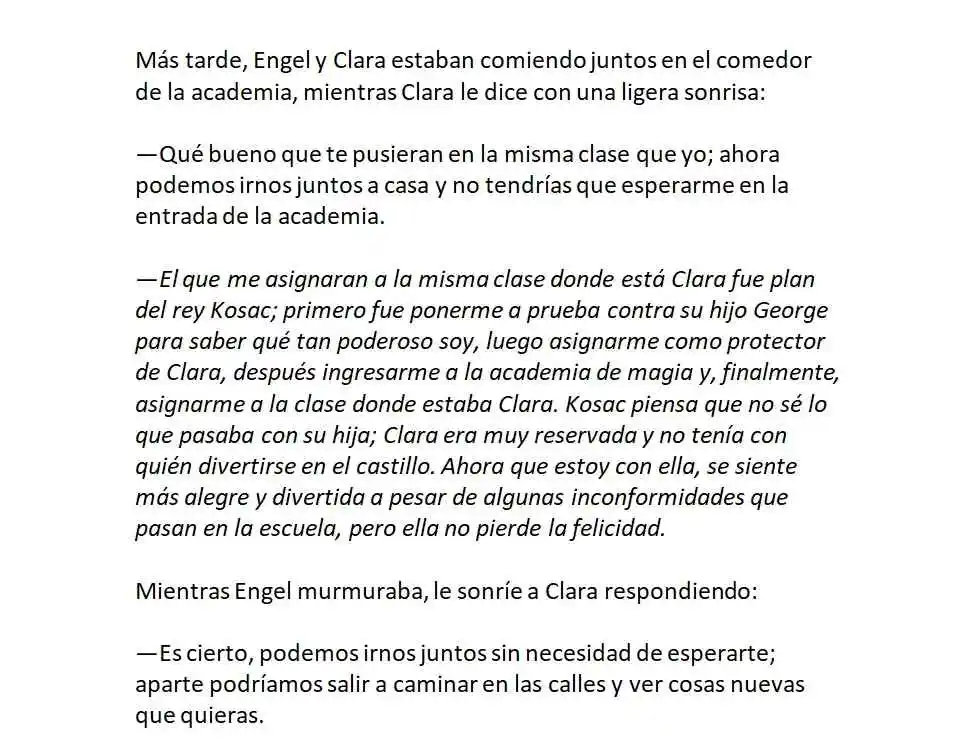 Engel, El Jugador Con Poderes Ilimitados. (Novela) - Capítulo 7 - Página 8 - LectorTMOo
