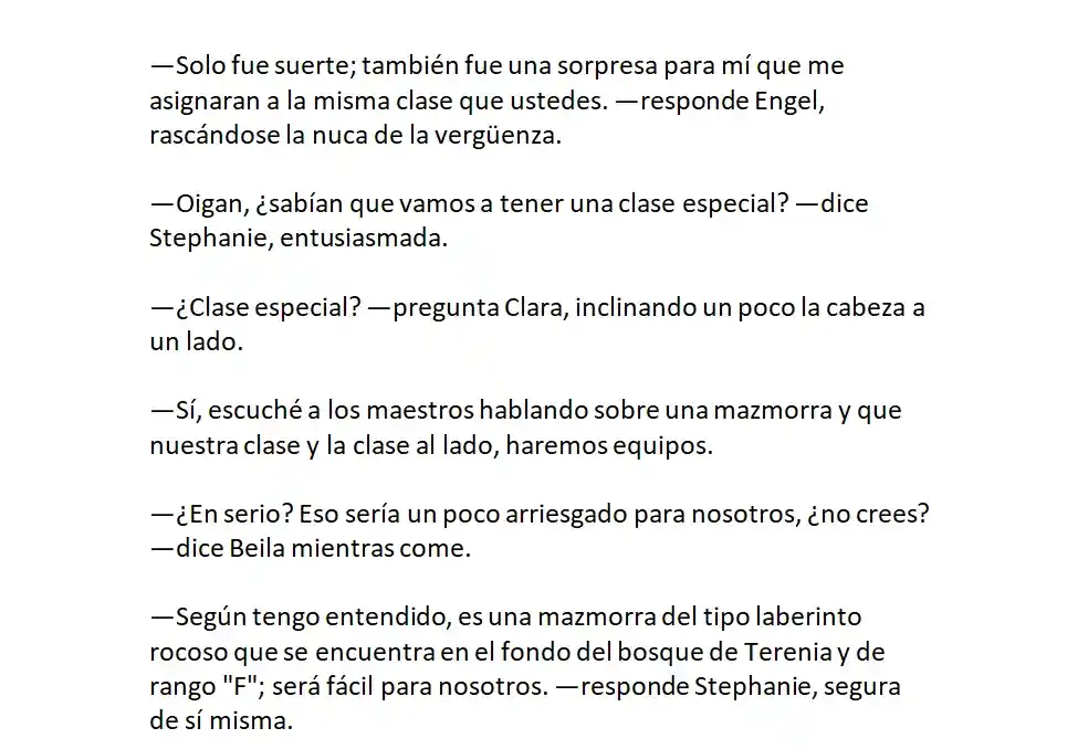Engel, El Jugador Con Poderes Ilimitados. (Novela) - Capítulo 7 - Página 10 - LectorTMOo