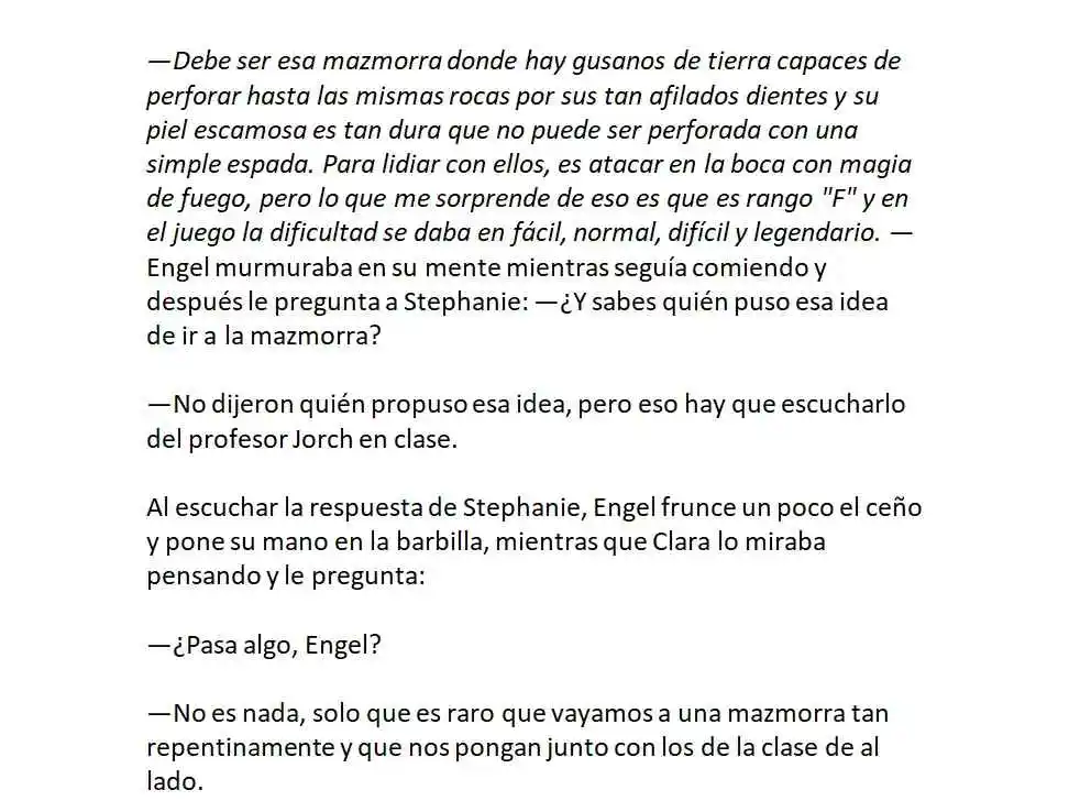 Engel, El Jugador Con Poderes Ilimitados. (Novela) - Capítulo 7 - Página 11 - LectorTMOo