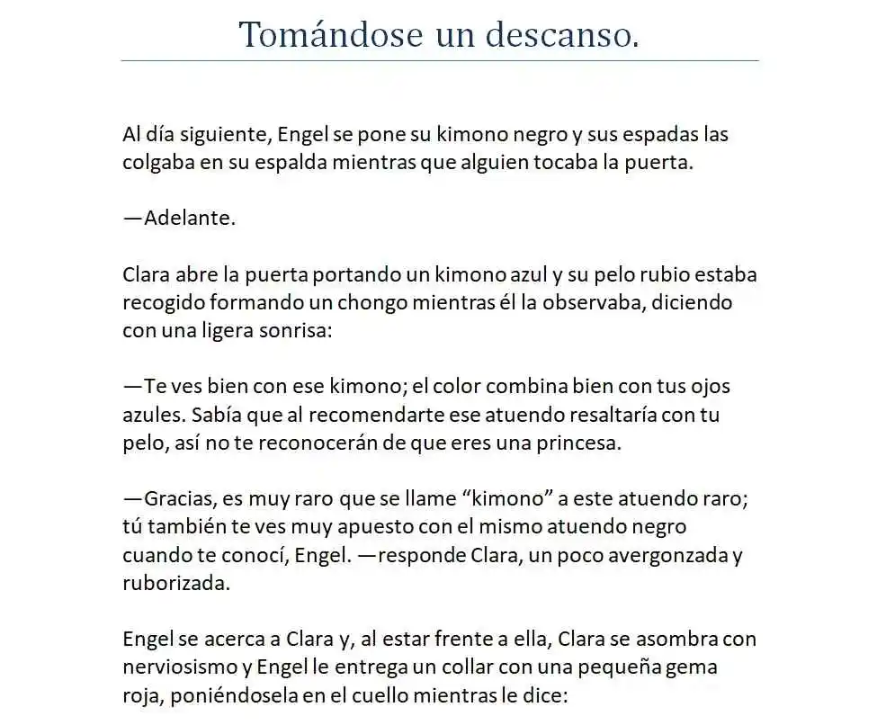 Engel, El Jugador Con Poderes Ilimitados. (Novela) - Capítulo 8 - Página 1 - LectorTMOo