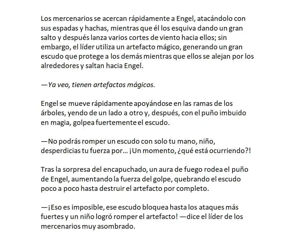 Engel, El Jugador Con Poderes Ilimitados. (Novela) - Capítulo 9 - Página 11 - LectorTMOo