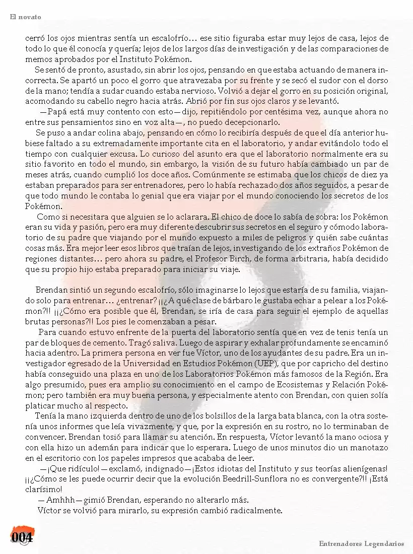 Entrenadores Legendarios - Capítulo 1 - Página 4 - LectorTMOo