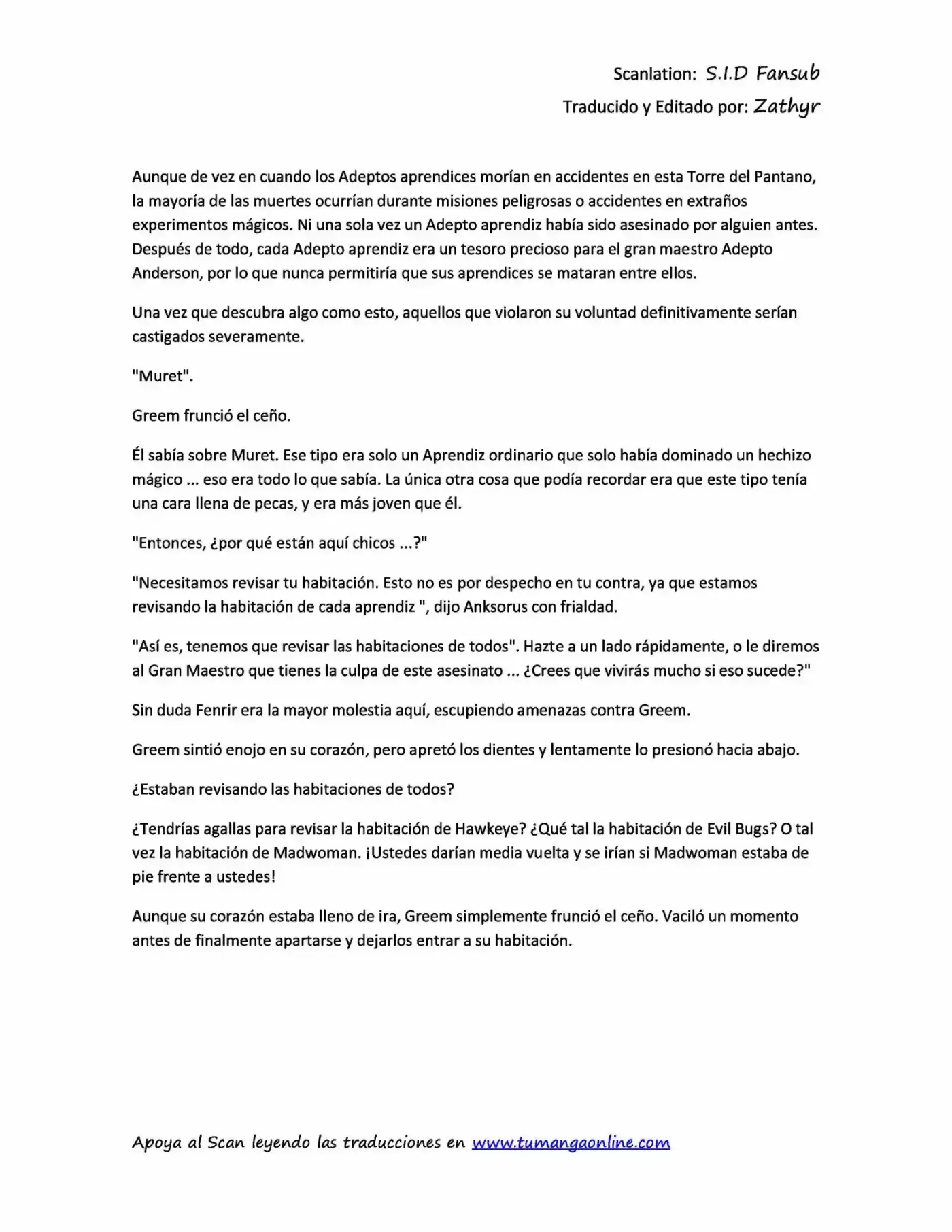 Era De Los Adeptos (Novela) - Capítulo 6 - Página 6 - LectorTMOo