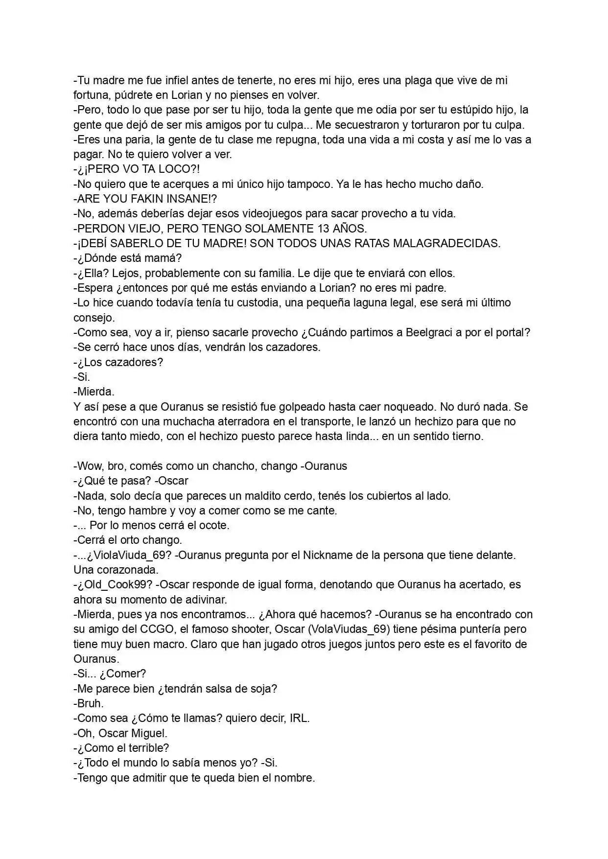 Era: Inferno (Novela) - Capítulo 1 - Página 22 - LectorTMOo