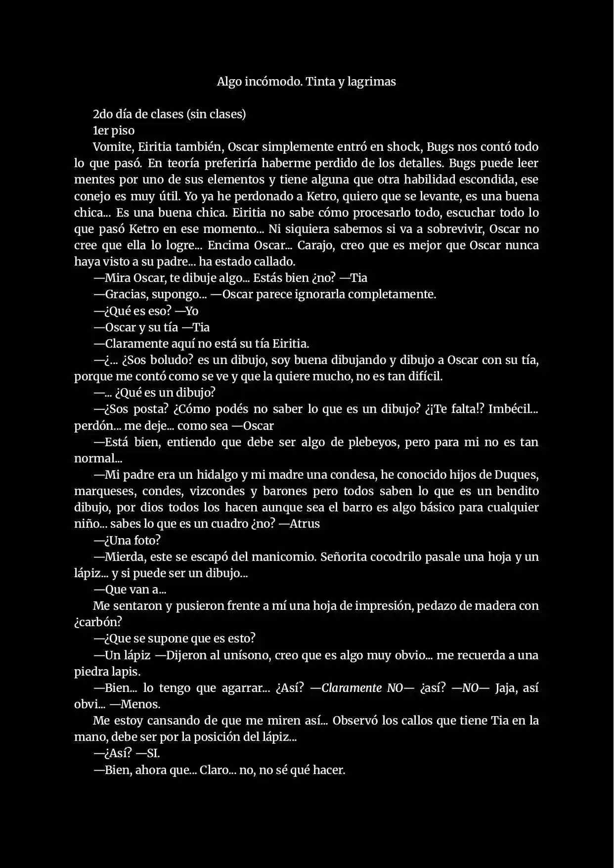 Era: Inferno (Novela) - Capítulo 2 - Página 1 - LectorTMOo