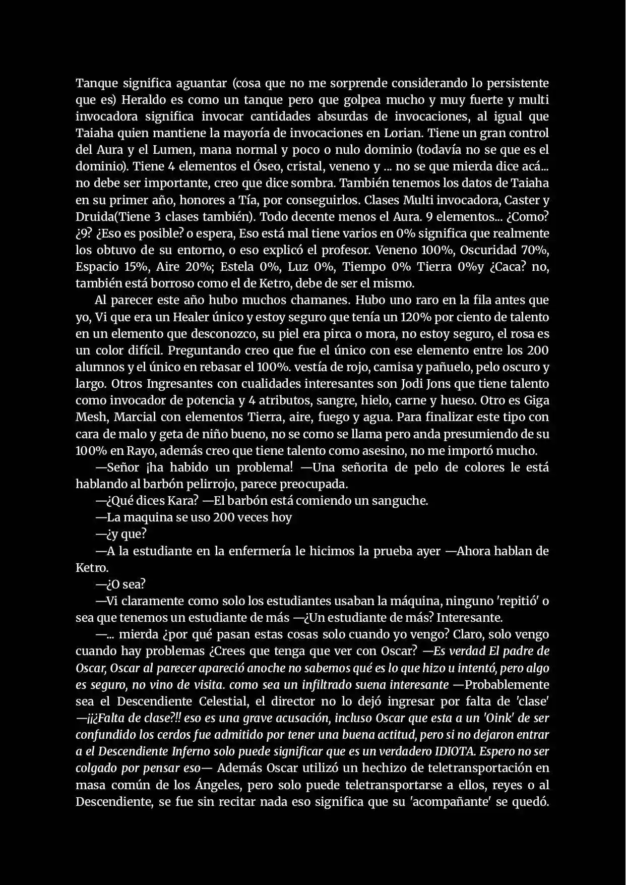 Era: Inferno (Novela) - Capítulo 2 - Página 8 - LectorTMOo
