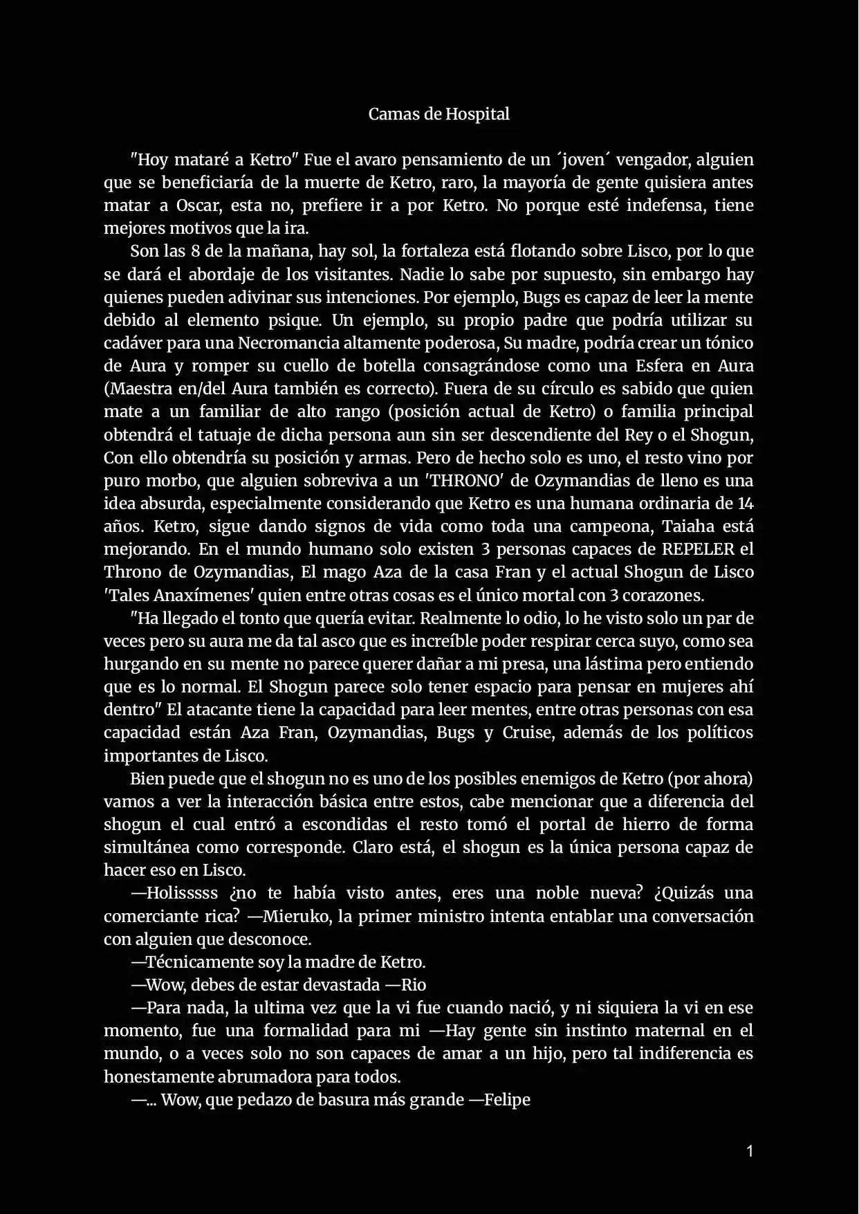 Era: Inferno (Novela) - Capítulo 3 - Página 1 - LectorTMOo
