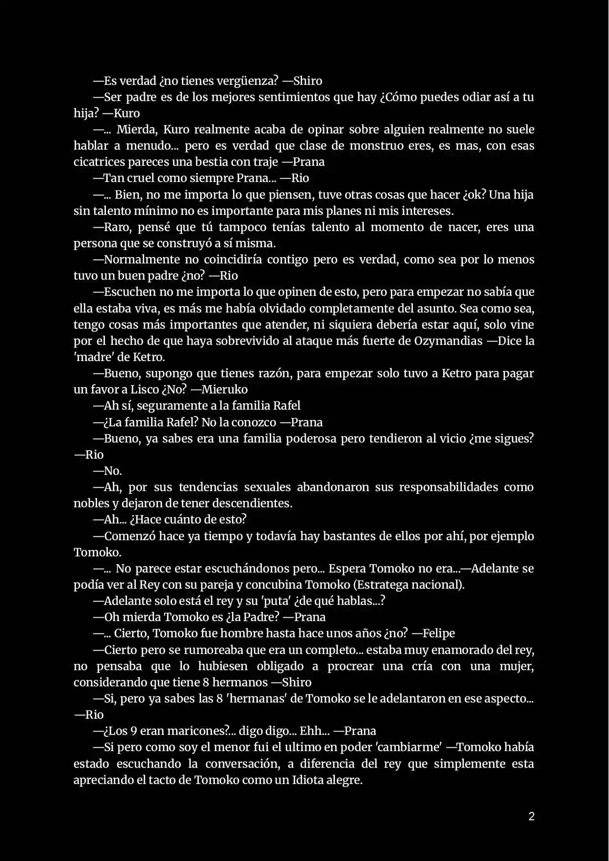 Era: Inferno (Novela) - Capítulo 3 - Página 2 - LectorTMOo
