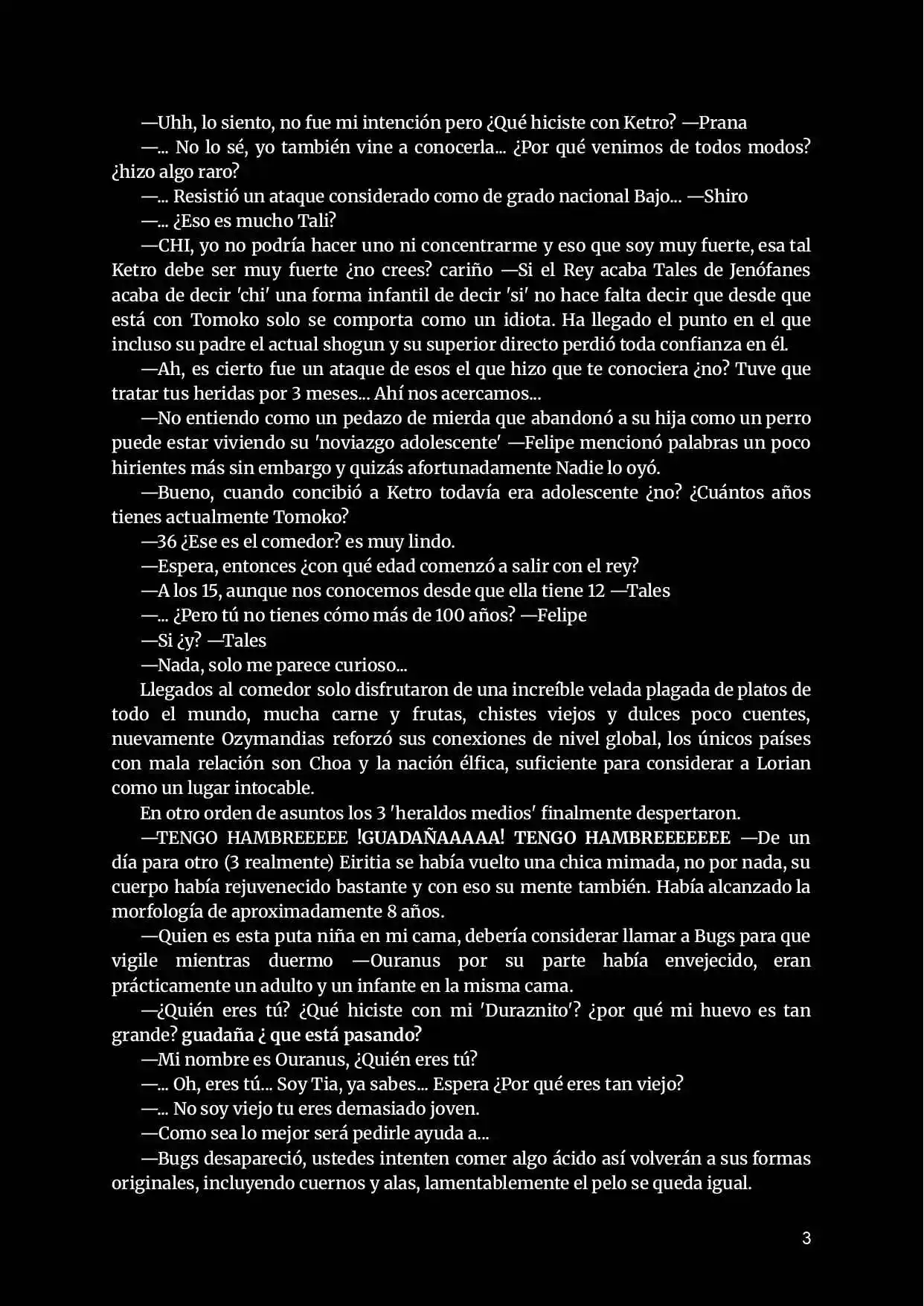 Era: Inferno (Novela) - Capítulo 3 - Página 3 - LectorTMOo