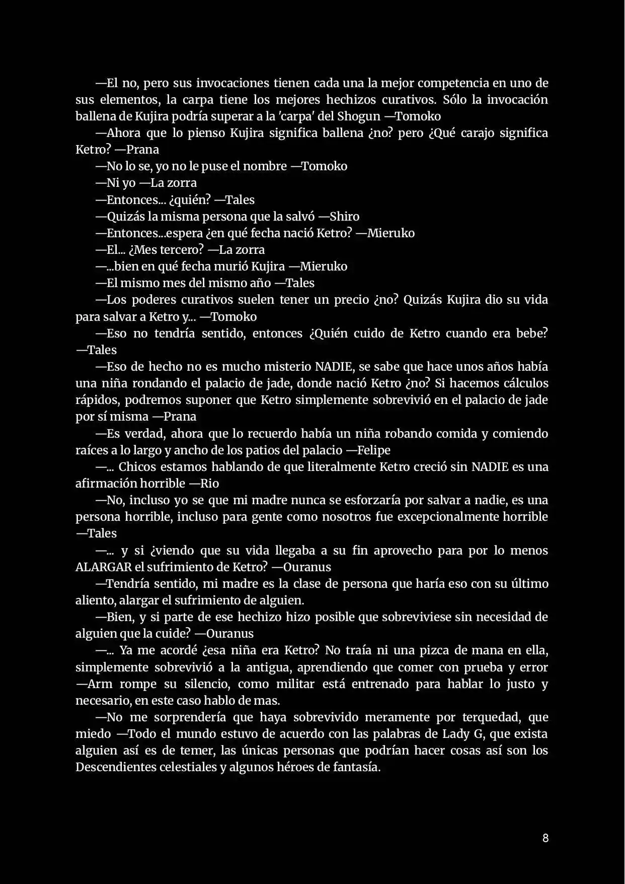 Era: Inferno (Novela) - Capítulo 3 - Página 8 - LectorTMOo