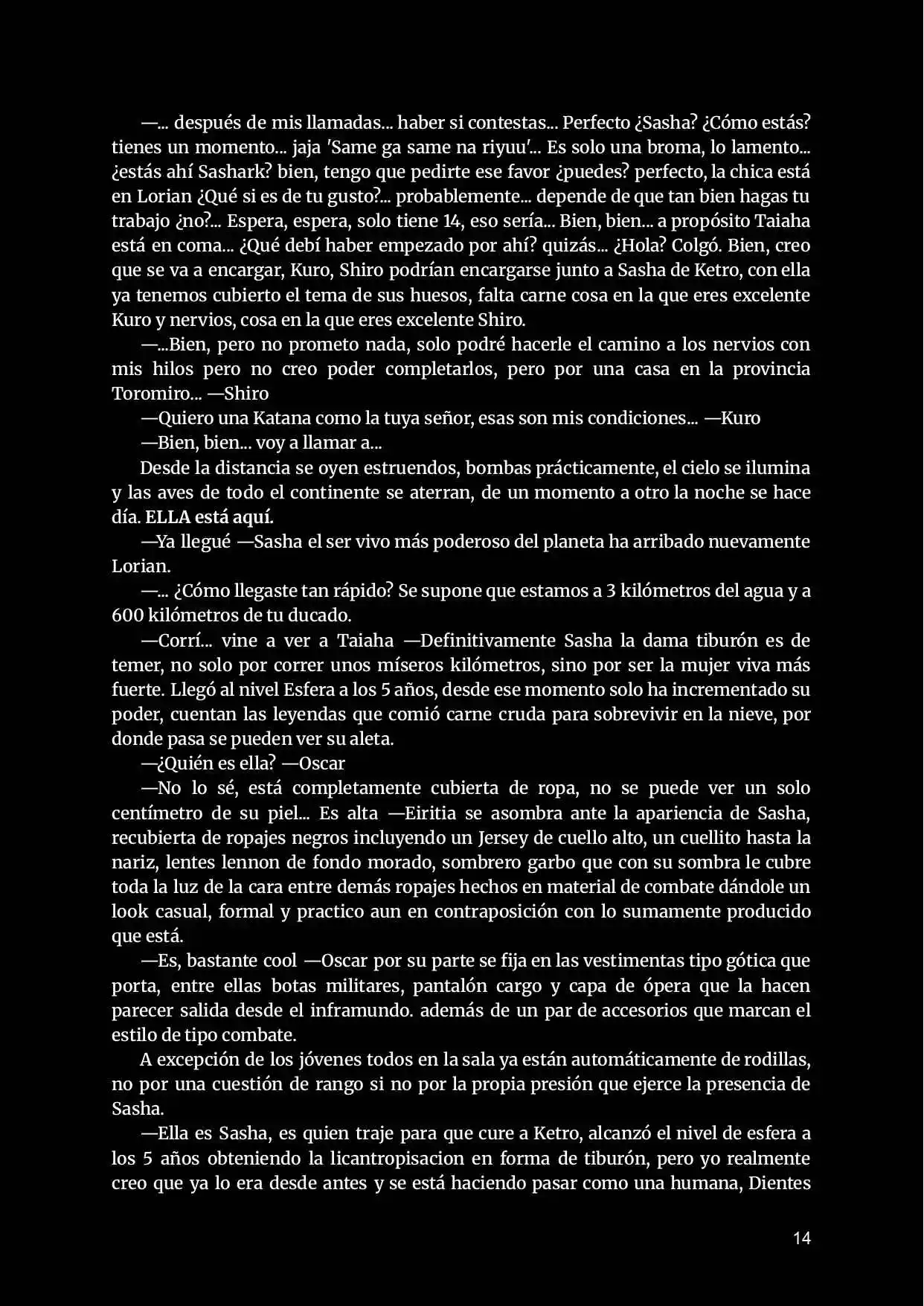 Era: Inferno (Novela) - Capítulo 3 - Página 14 - LectorTMOo