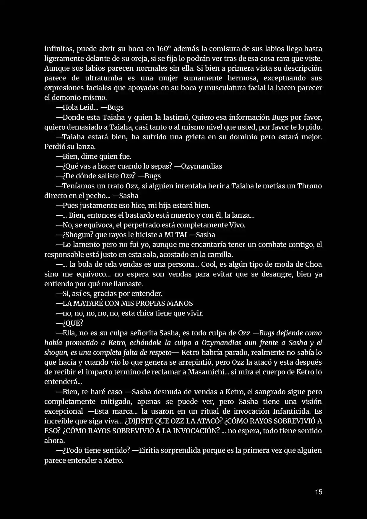 Era: Inferno (Novela) - Capítulo 3 - Página 15 - LectorTMOo