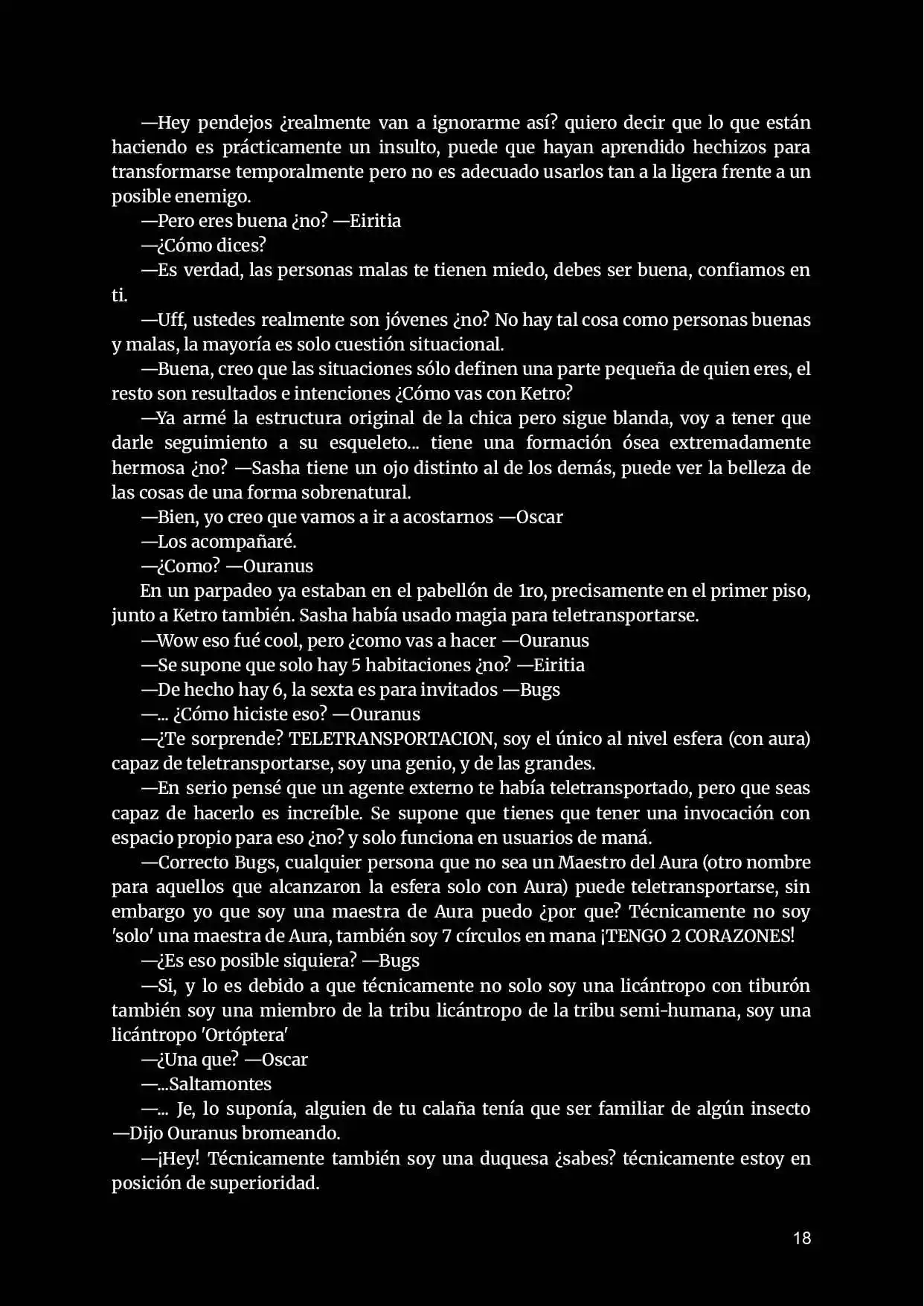 Era: Inferno (Novela) - Capítulo 3 - Página 18 - LectorTMOo