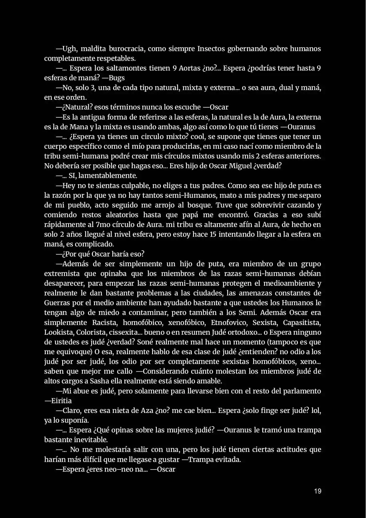 Era: Inferno (Novela) - Capítulo 3 - Página 19 - LectorTMOo