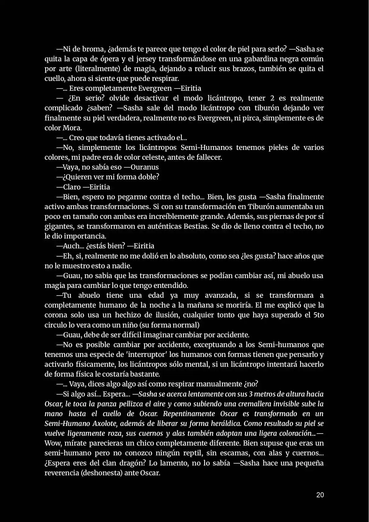 Era: Inferno (Novela) - Capítulo 3 - Página 20 - LectorTMOo