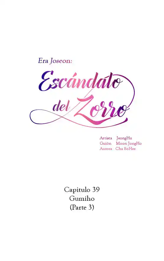 Era Joseon: Escándalo Del Zorro. - Capítulo 39 - Página 8 - LectorTMOo