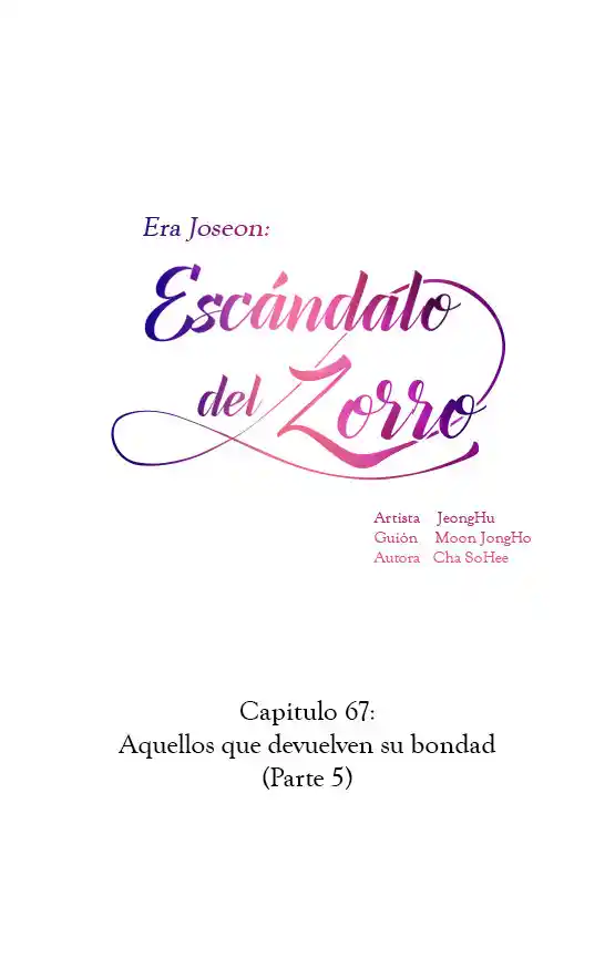 Era Joseon: Escándalo Del Zorro. - Capítulo 67 - Página 5 - LectorTMOo