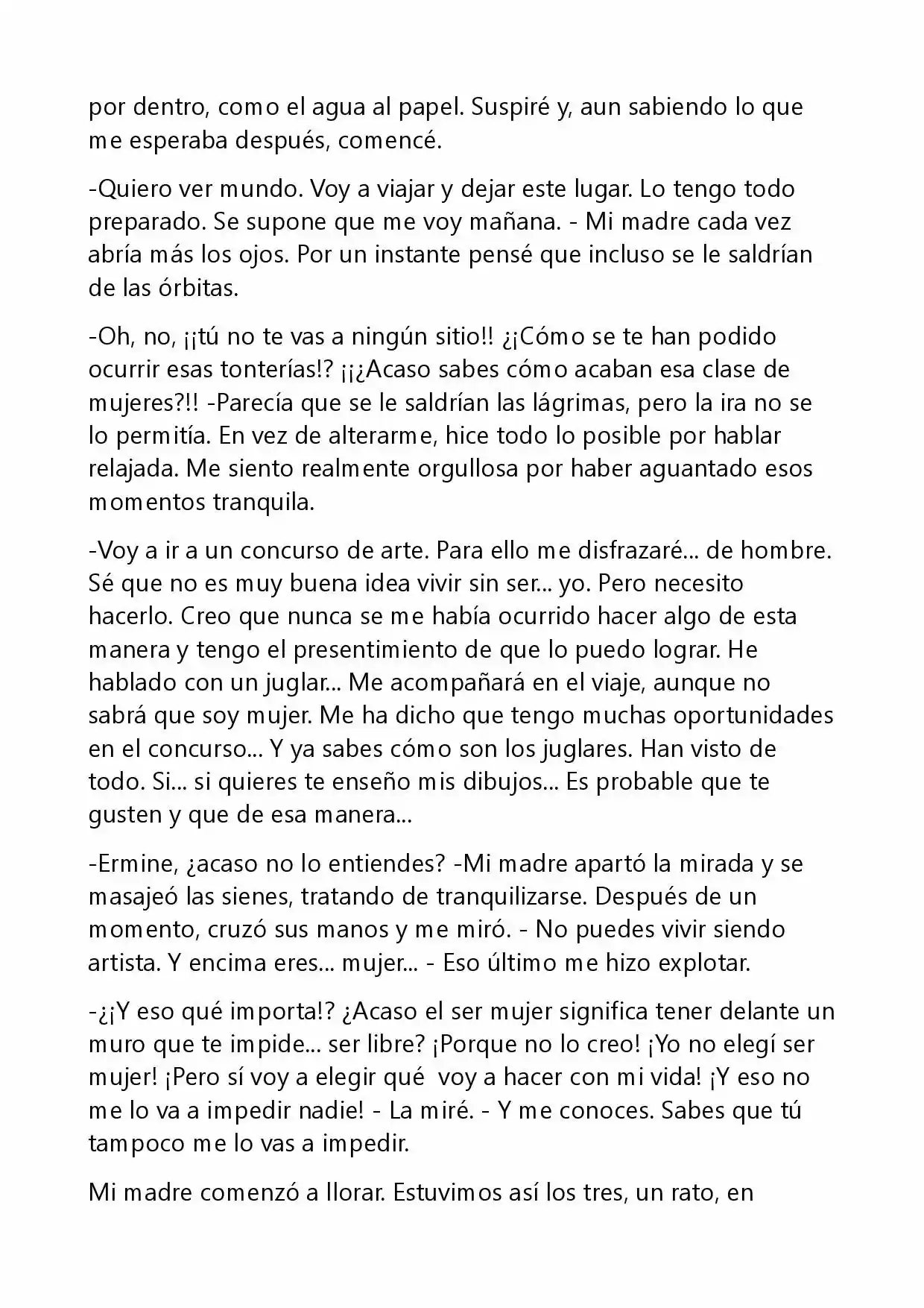 Ermine Clamente (Novela) - Capítulo 4 - Página 6 - LectorTMOo