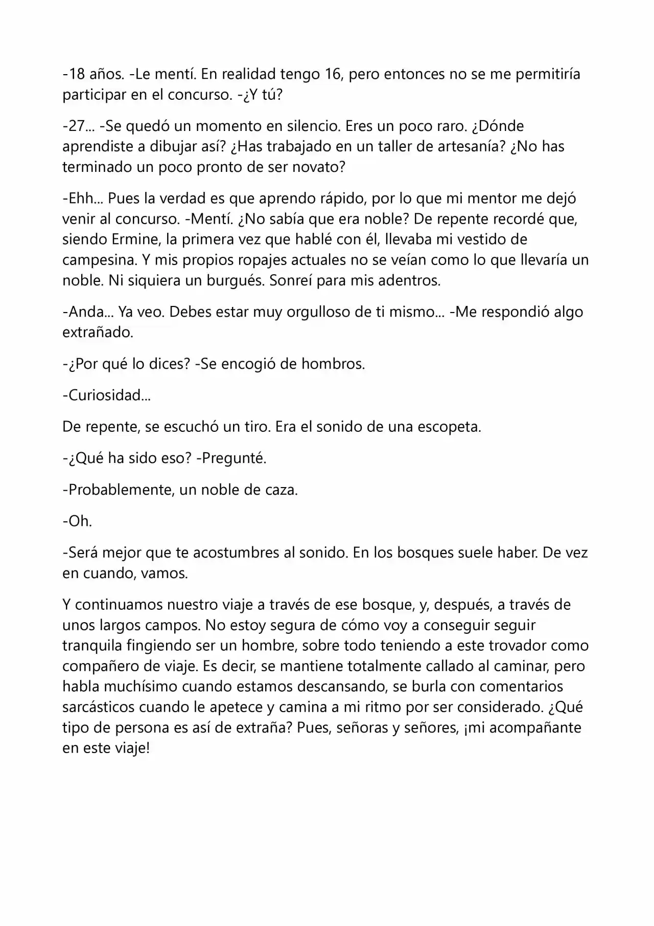 Ermine Clamente (Novela) - Capítulo 6 - Página 4 - LectorTMOo