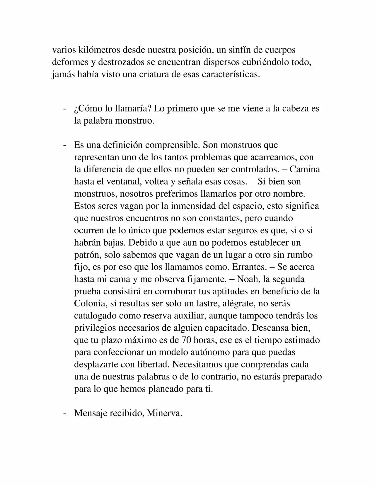 Errantes (Novela) - Capítulo 2 - Página 13 - LectorTMOo