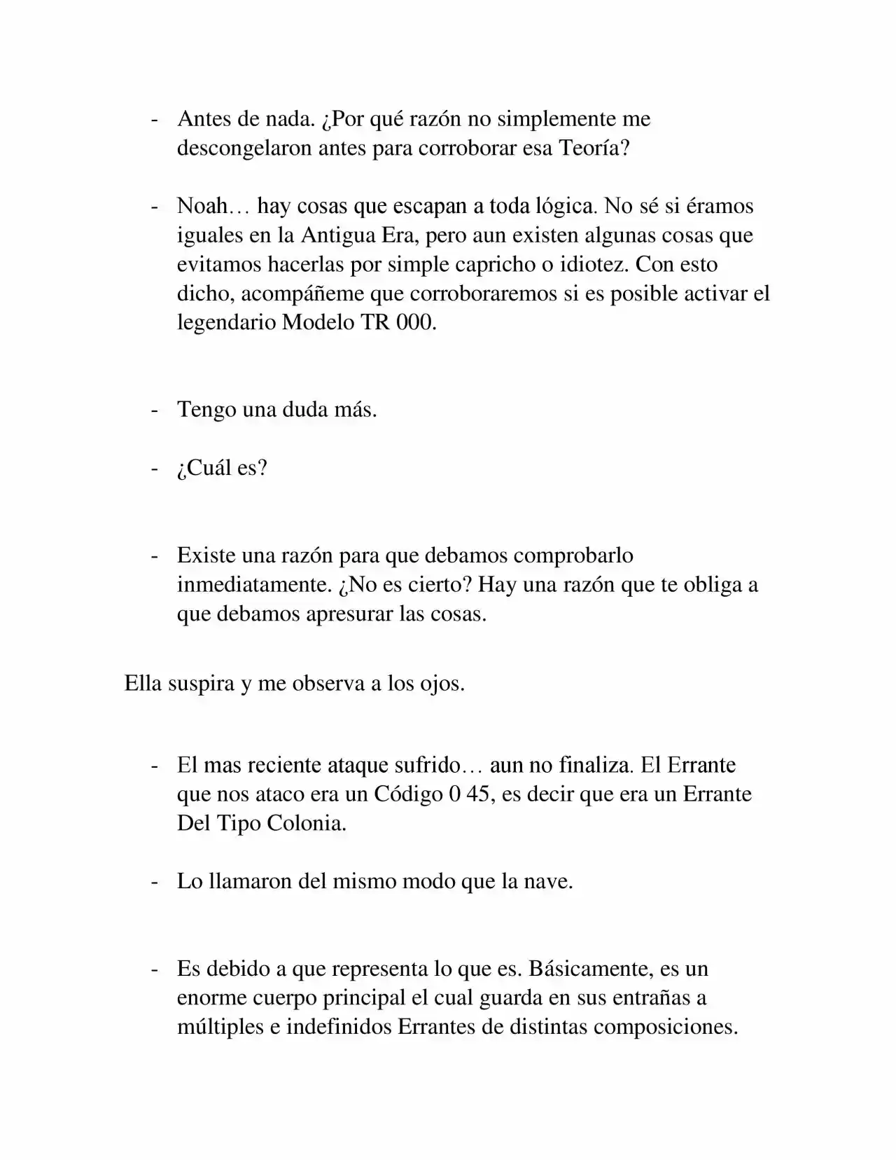 Errantes (Novela) - Capítulo 4 - Página 20 - LectorTMOo