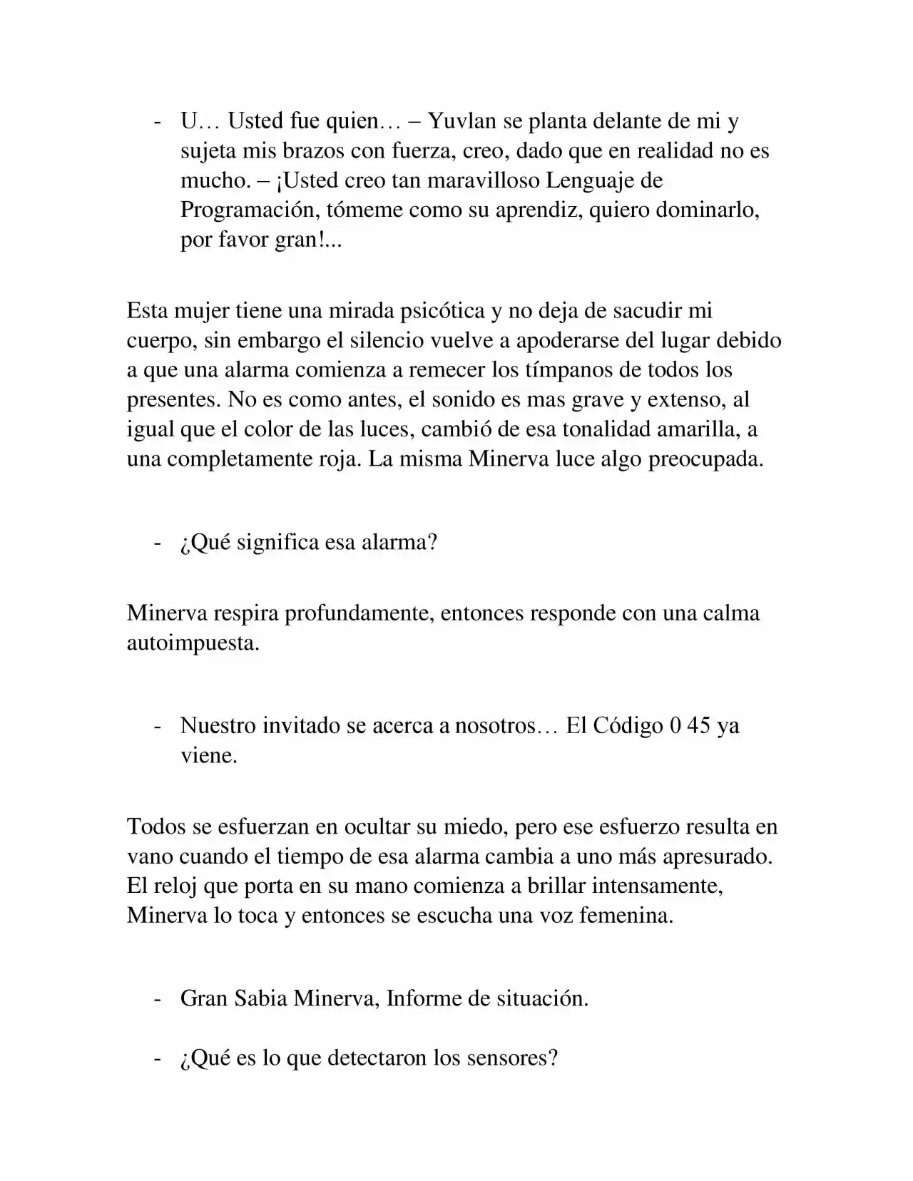 Errantes (Novela) - Capítulo 5 - Página 18 - LectorTMOo