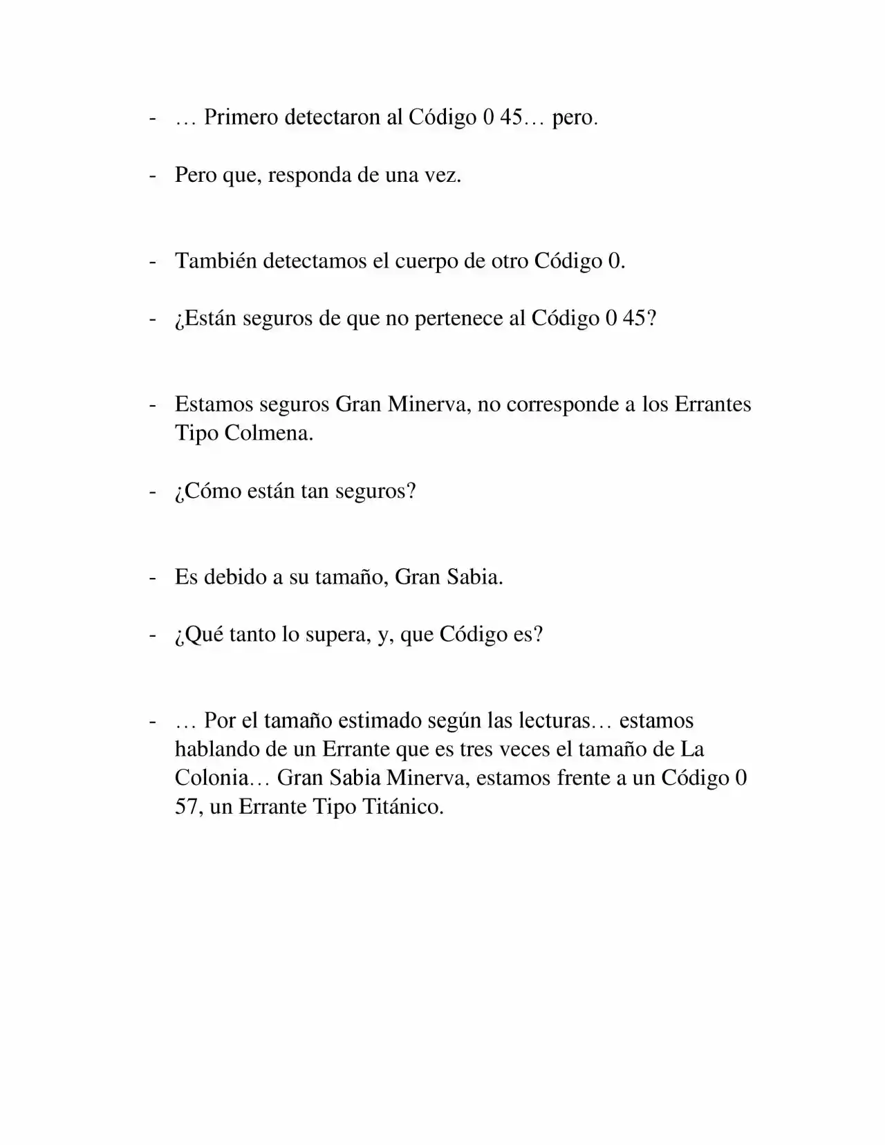 Errantes (Novela) - Capítulo 5 - Página 19 - LectorTMOo