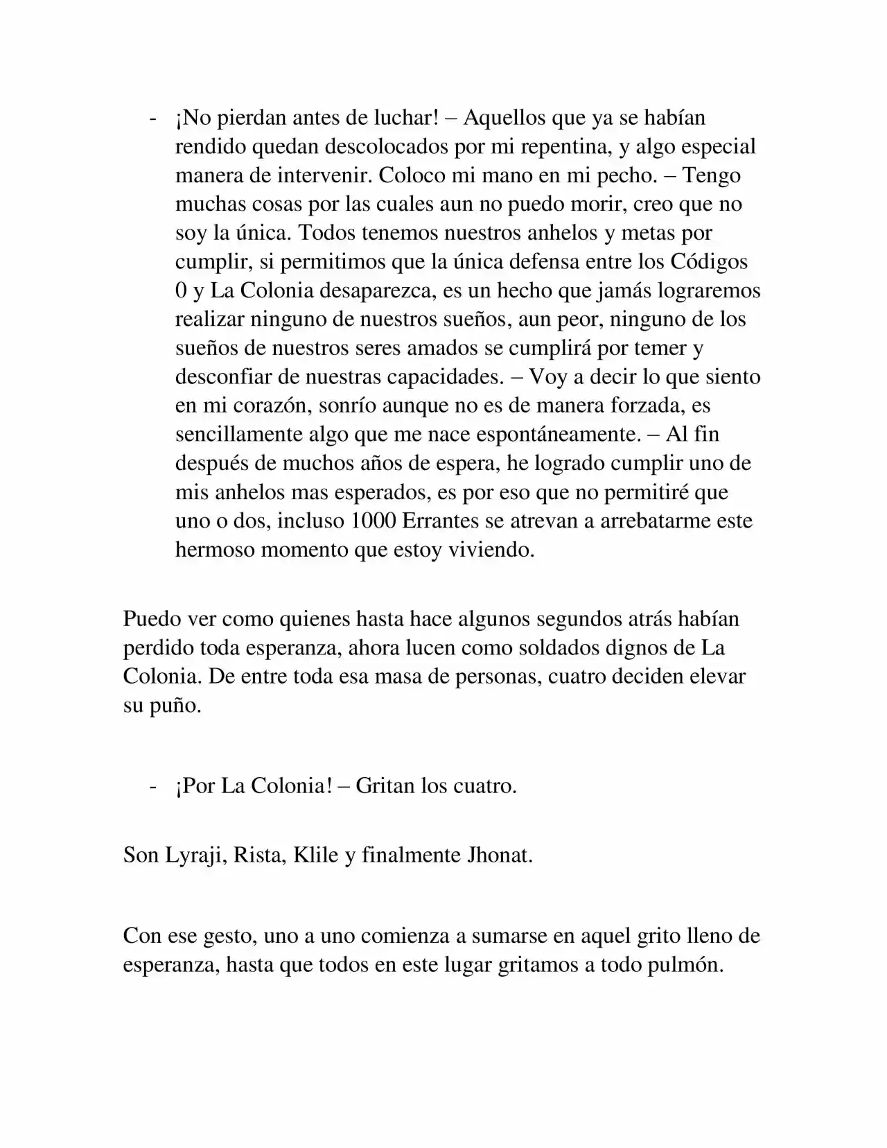 Errantes (Novela) - Capítulo 6 - Página 4 - LectorTMOo