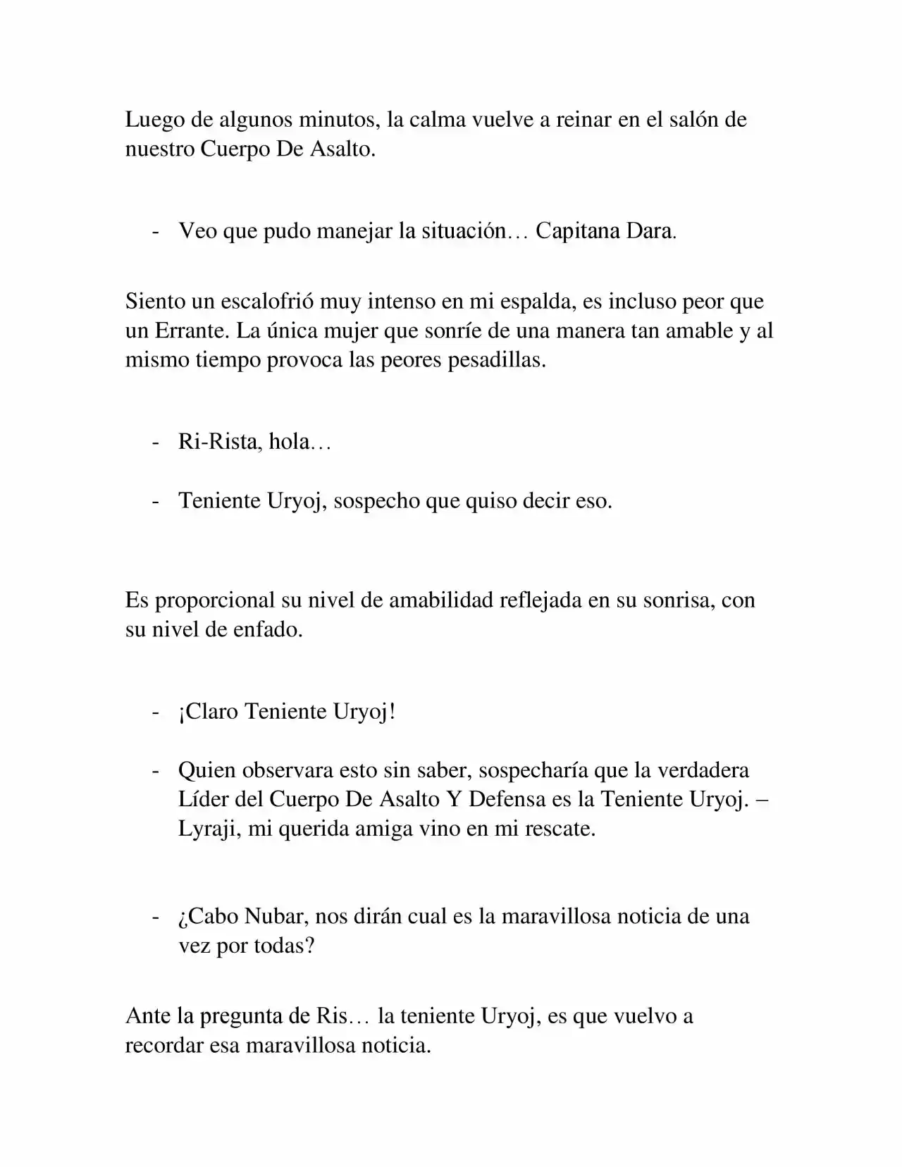 Errantes (Novela) - Capítulo 6 - Página 5 - LectorTMOo