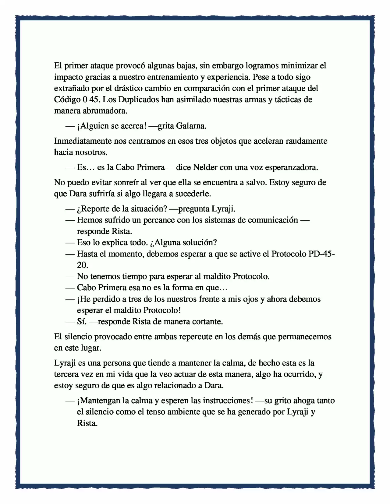 Errantes (Novela) - Capítulo 9 - Página 5 - LectorTMOo