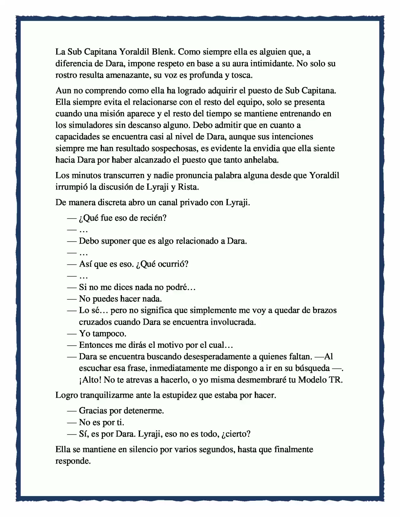 Errantes (Novela) - Capítulo 9 - Página 6 - LectorTMOo