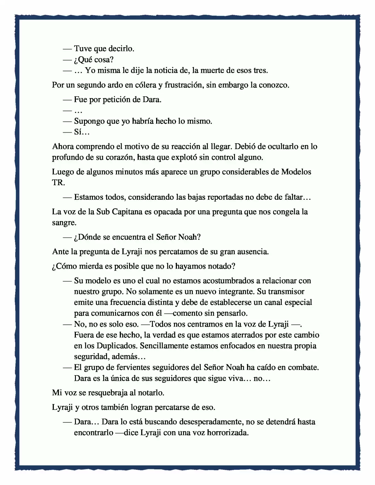 Errantes (Novela) - Capítulo 9 - Página 7 - LectorTMOo
