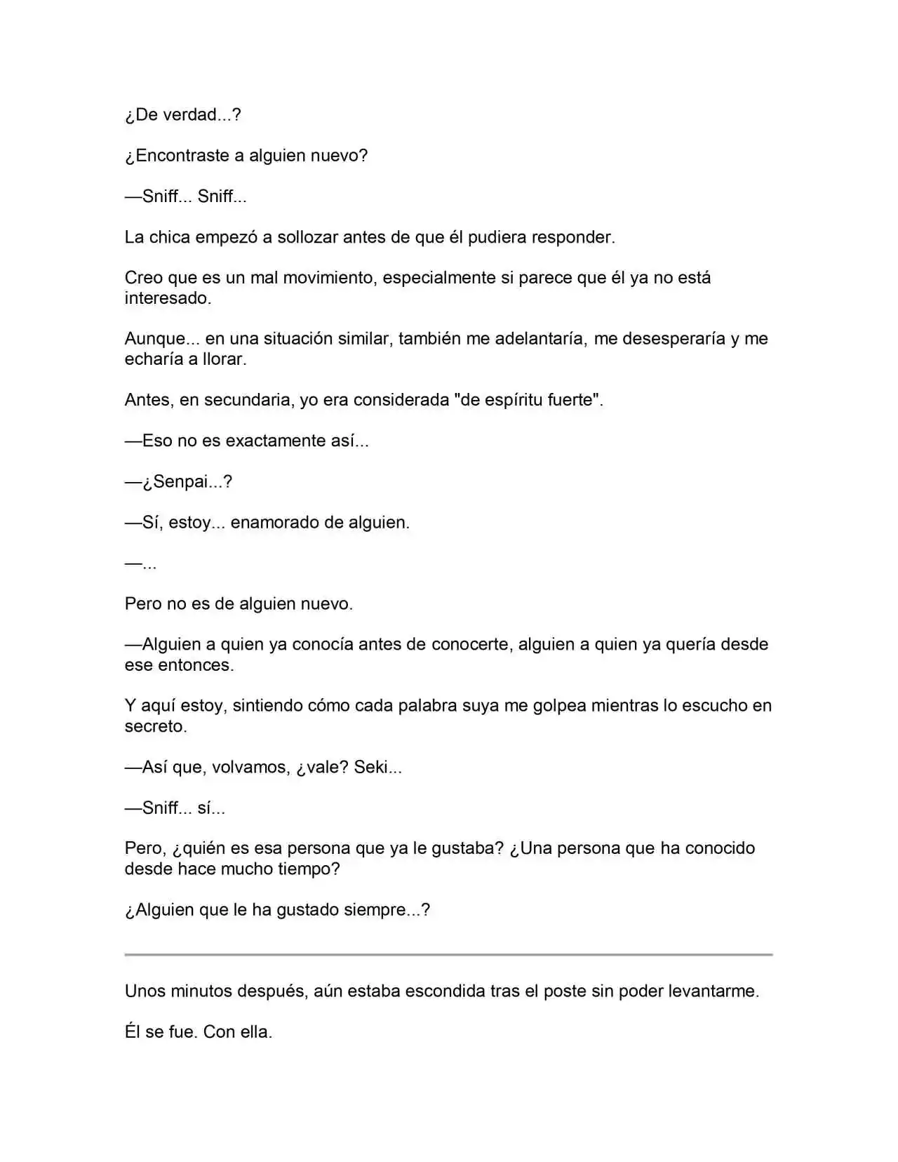 Es Algo Tarde, Pero Me He Enamorado De Mi Amigo De La Infancia (Novela) (Novela) - Capítulo 12 - Página 5 - LectorTMOo