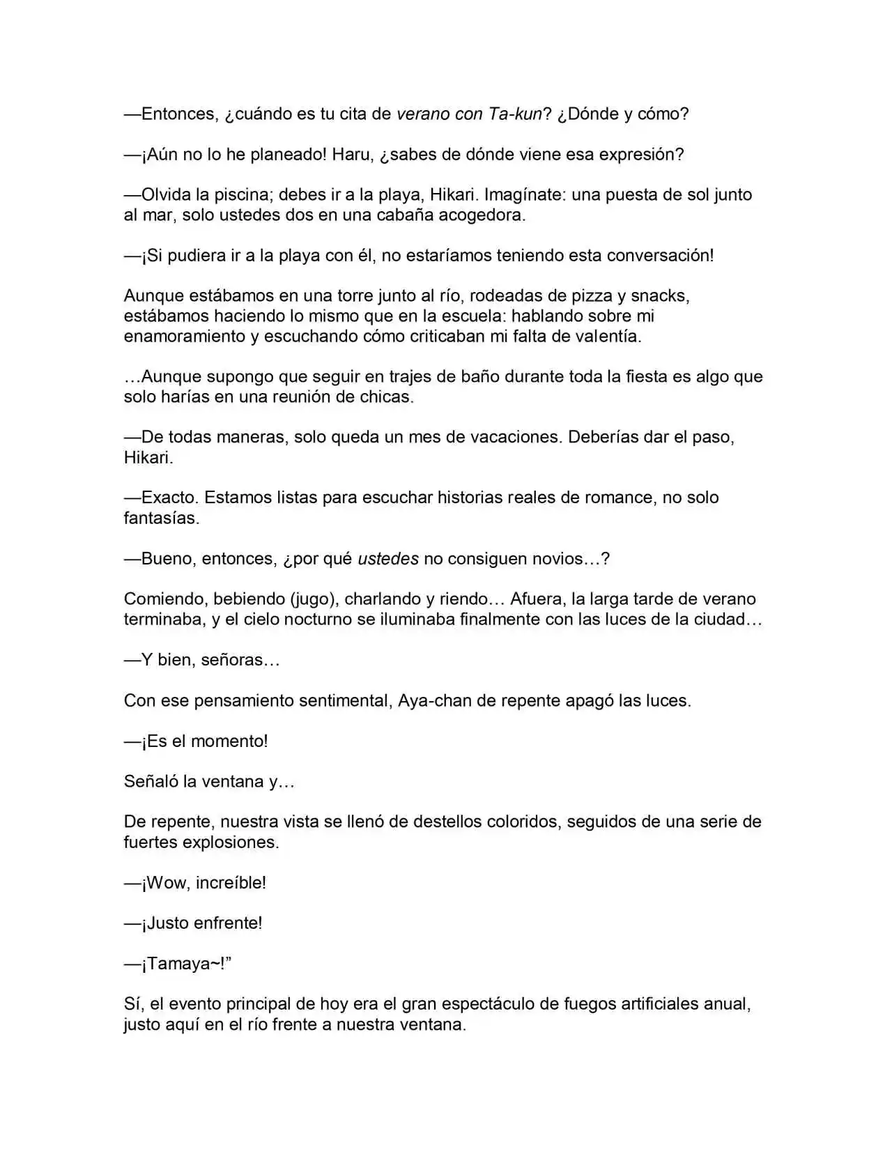 Es Algo Tarde, Pero Me He Enamorado De Mi Amigo De La Infancia (Novela) (Novela) - Capítulo 15 - Página 4 - LectorTMOo