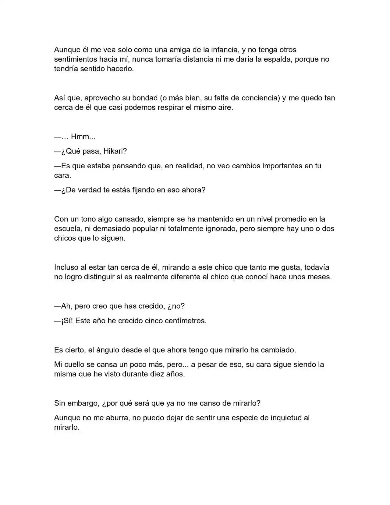 Es Algo Tarde, Pero Me He Enamorado De Mi Amigo De La Infancia (Novela) (Novela) - Capítulo 2 - Página 4 - LectorTMOo