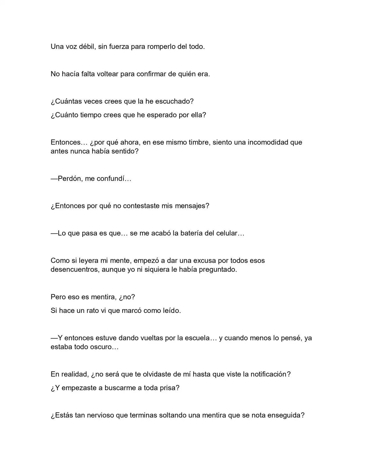 Es Algo Tarde, Pero Me He Enamorado De Mi Amigo De La Infancia (Novela) (Novela) - Capítulo 36 - Página 4 - LectorTMOo